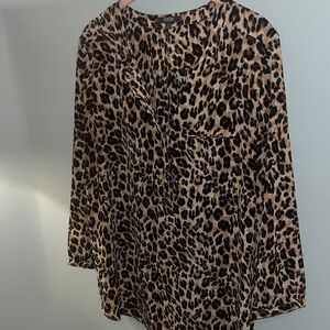 NYDJ Animal Print Blouse
